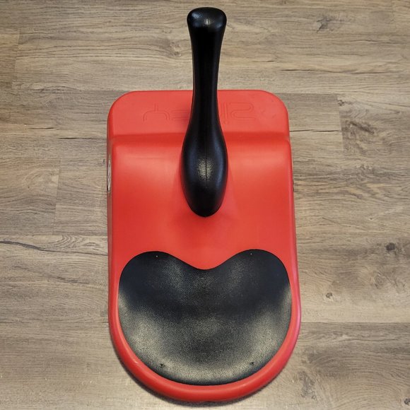 ZIPFY Freestyle Mini Luge Snow Sled 01 Red Black Alpine Race Series - Picture 3 of 4